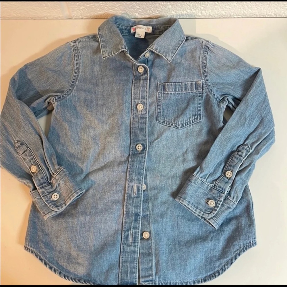 Crewcuts Denim Shirt.  Excellent Condition.  Size 5